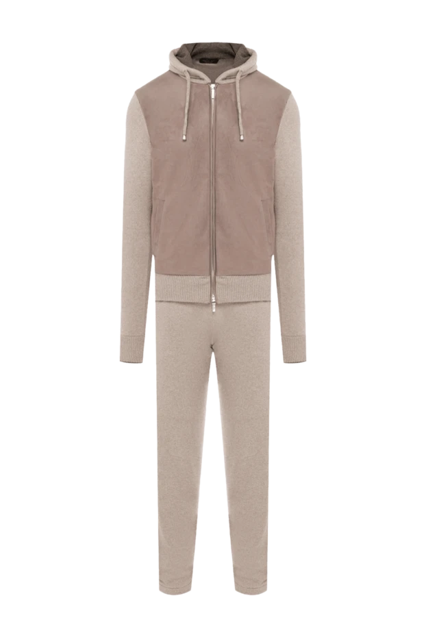 Cesare di Napoli man beige men's walking suit купить с ценами и фото 176110 - photo 1