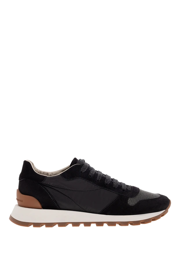 Әйелдерге арналған қара нубук кроссовкалары - фото 1