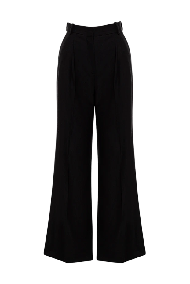 Loro Piana woman black cashmere trousers for women купить с ценами и фото 176164 - photo 1