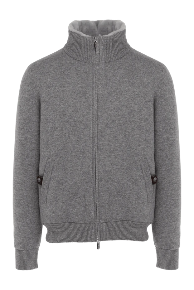 Svevo man men's cashmere cardigan gray купить с ценами и фото 176193 - photo 1