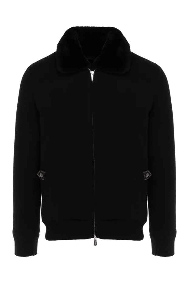 Svevo man cashmere cardigan for men black купить с ценами и фото 176196 - photo 1