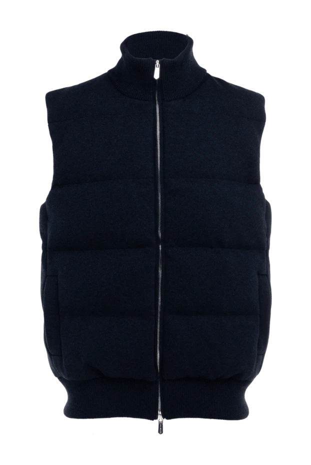 Svevo man blue cashmere vest for men купить с ценами и фото 176203 - photo 1