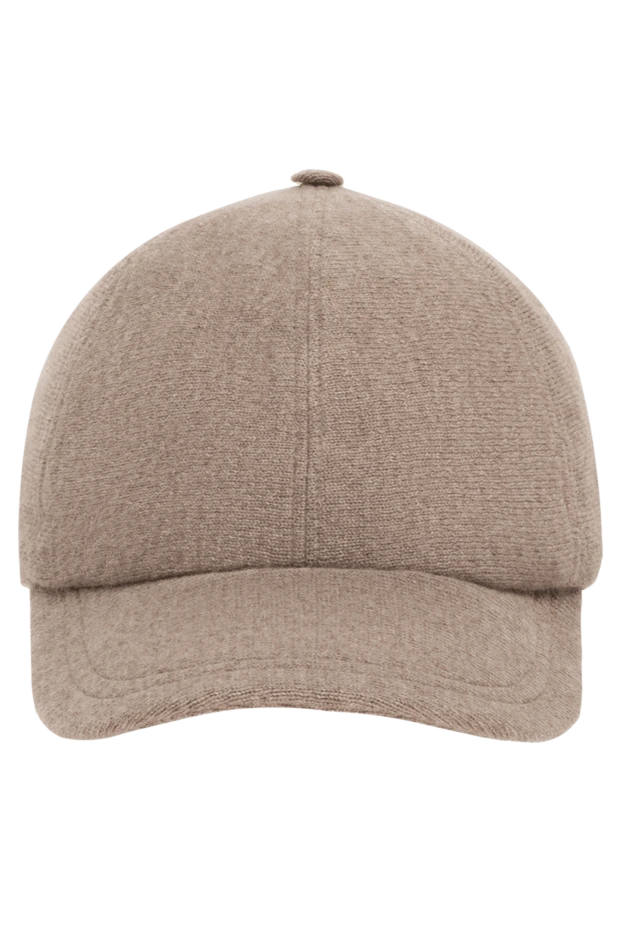 Svevo man beige men's cashmere cap купить с ценами и фото 176205 - photo 1