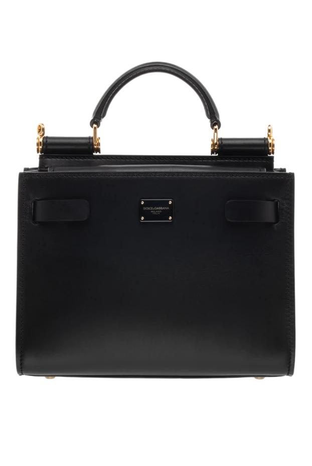 Dolce & Gabbana woman women's black leather bag купить с ценами и фото 176275 - photo 1