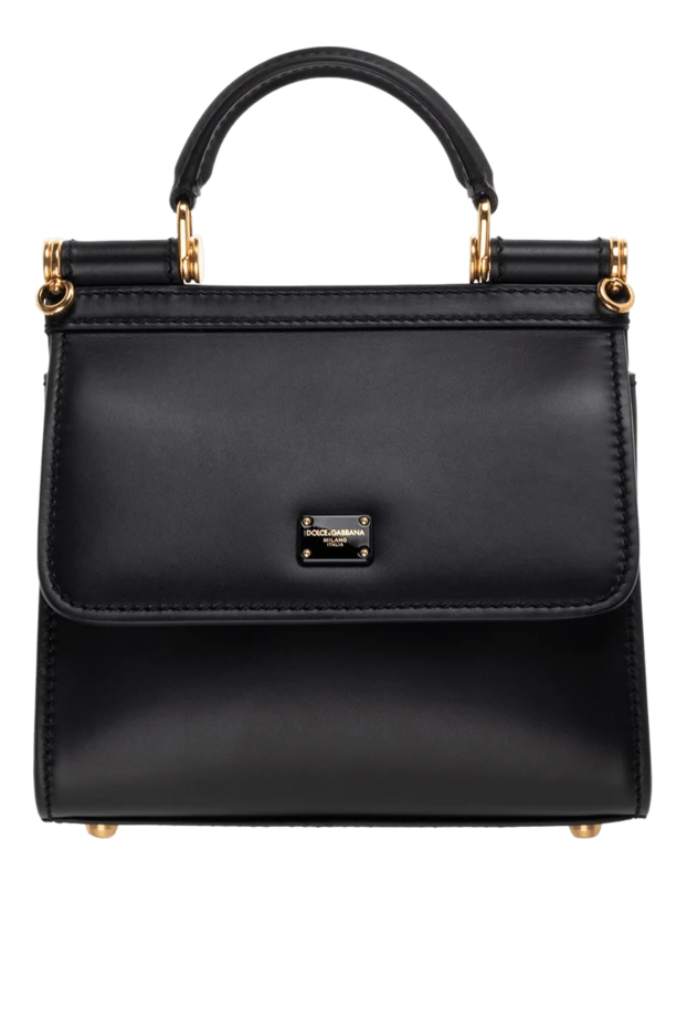 Dolce & Gabbana woman women's black genuine leather bag купить с ценами и фото 176277 - photo 1