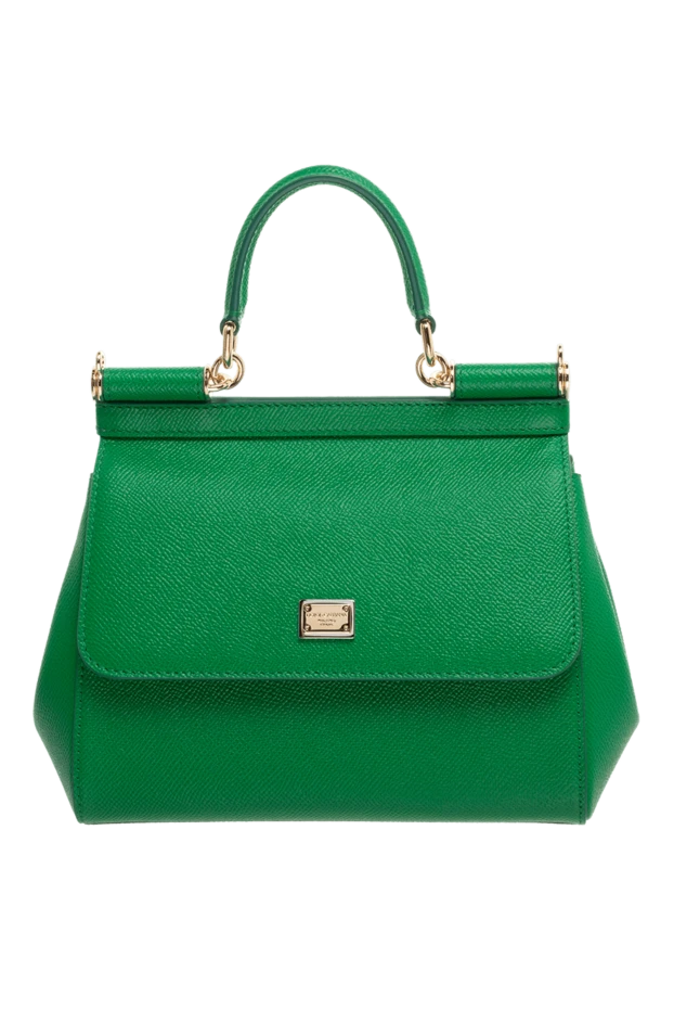 Dolce & Gabbana woman women's calfskin bag green купить с ценами и фото 176283 - photo 1