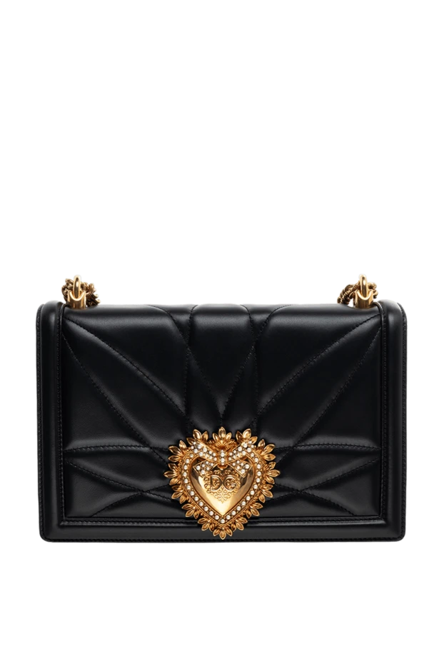 Dolce & Gabbana woman women's black lambskin bag купить с ценами и фото 176285 - photo 1