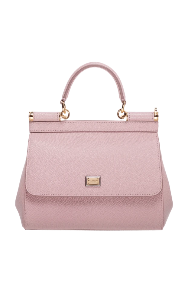 Dolce & Gabbana woman women's pink calfskin bag купить с ценами и фото 176286 - photo 1