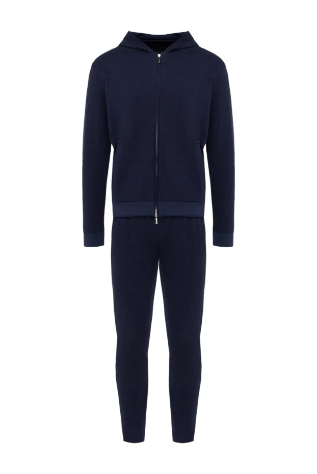 Roger Pinault man men's blue walking suit made of cotton купить с ценами и фото 176307 - photo 1