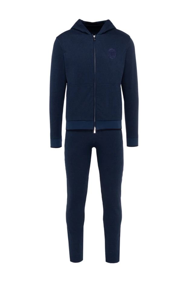 Roger Pinault man men's blue walking suit made of cotton купить с ценами и фото 176308 - photo 1