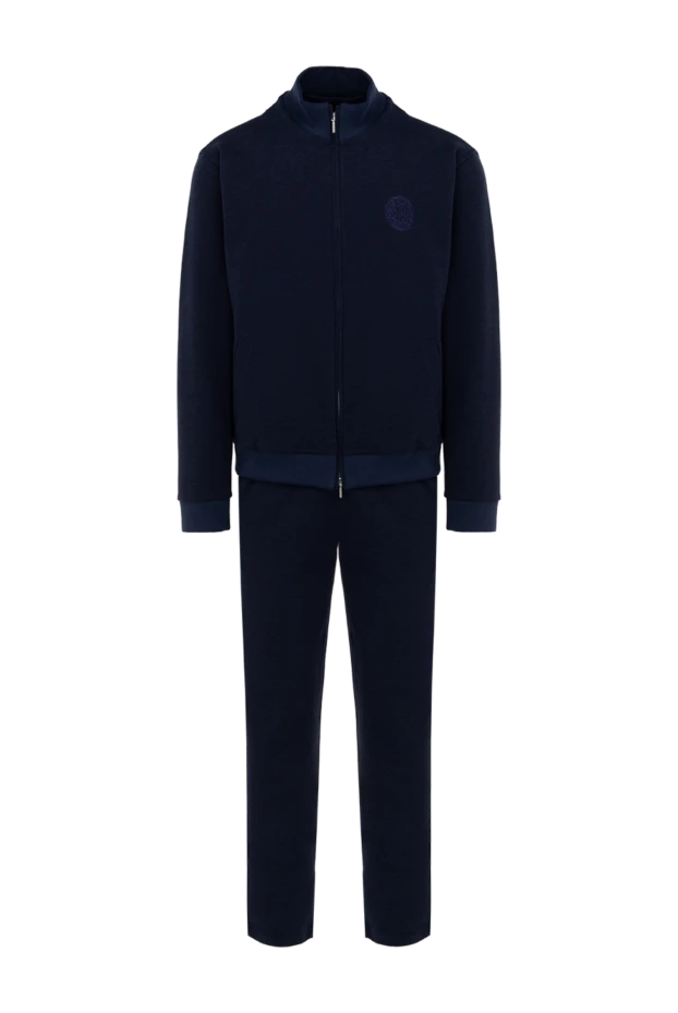 Roger Pinault man men's blue cotton walking suit купить с ценами и фото 176313 - photo 1