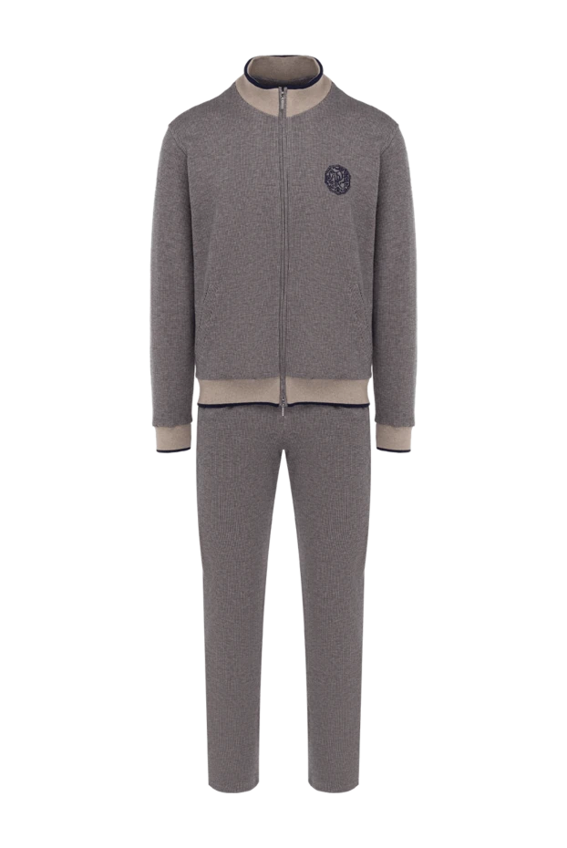 Roger Pinault man men's gray cotton walking suit купить с ценами и фото 176315 - photo 1