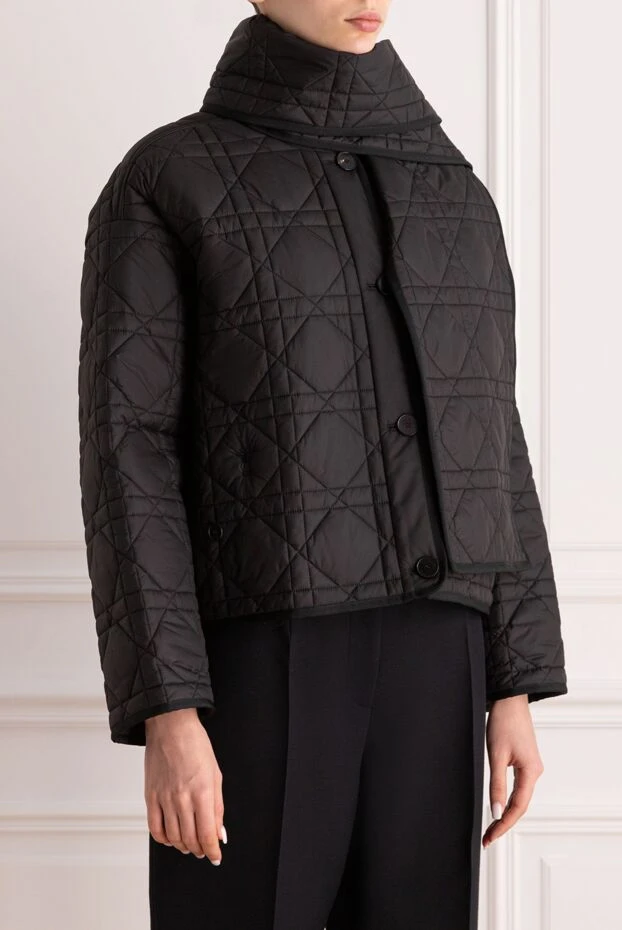 Dior куртка из полиэстера черная женская 176350 - фото 3