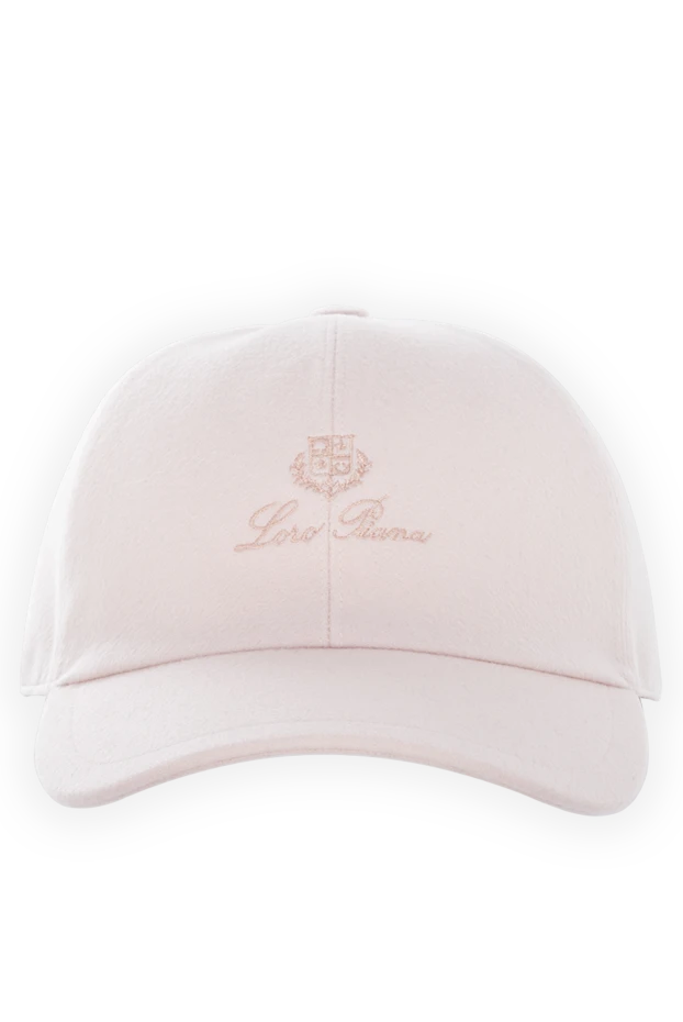 Loro Piana man men's cashmere cap, pink купить с ценами и фото 176410 - photo 1