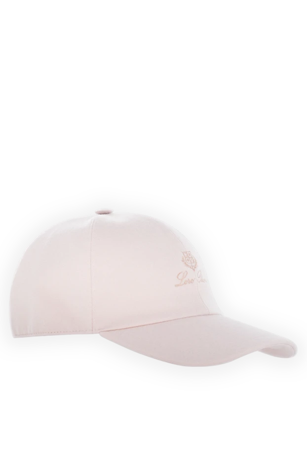 Loro Piana cashmere cap for men pink 176410 - photo 3