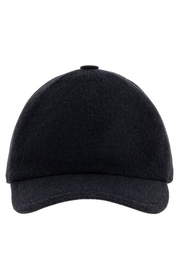 Loro Piana man men's cashmere cap gray купить с ценами и фото 176411 - photo 1