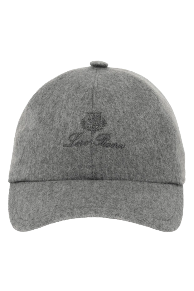 Loro Piana man men's cashmere cap gray купить с ценами и фото 176412 - photo 1