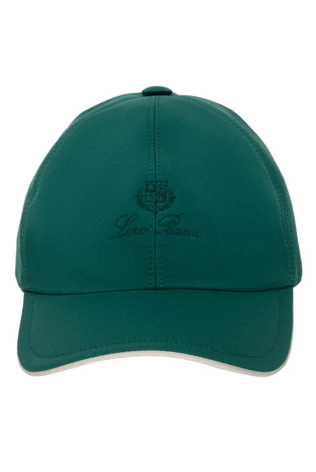 Loro Piana man men's polyester cap green купить с ценами и фото 176413 - photo 1