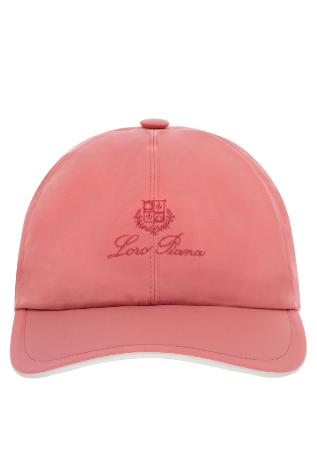 Loro Piana man men's polyester cap pink купить с ценами и фото 176414 - photo 1