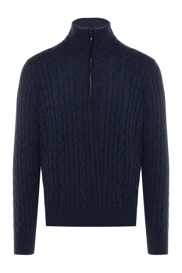 Loro Piana man men's cashmere blue купить с ценами и фото 176417 - photo 1