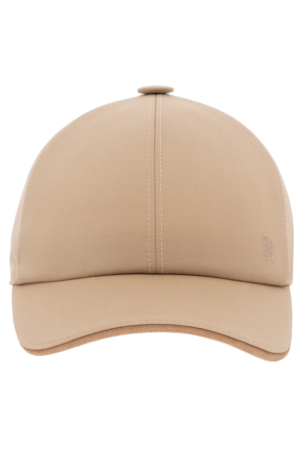 Beige wool cap for men - photo 1