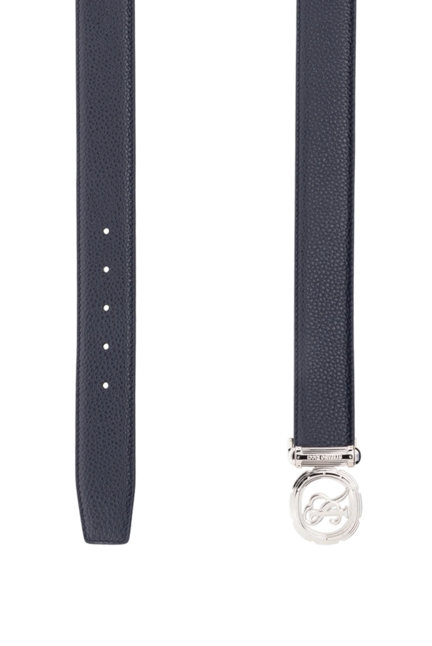 Stefano Ricci ремень из кожи мужской синий 176557 - фото 3