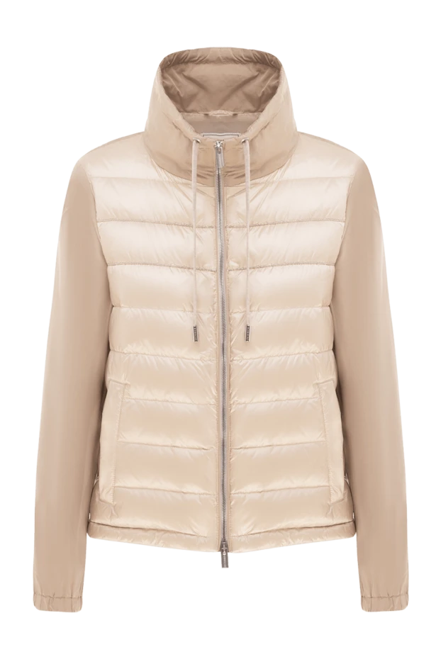 Nylon jacket for women beige - photo 1