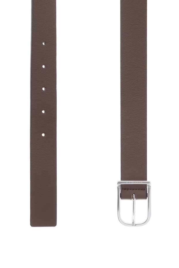 Peserico ремень из натуральной кожи женский коричневый 176653 - фото 3