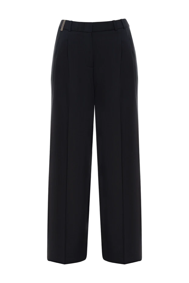 Classic wool trousers with a straight silhouette
- photo 1