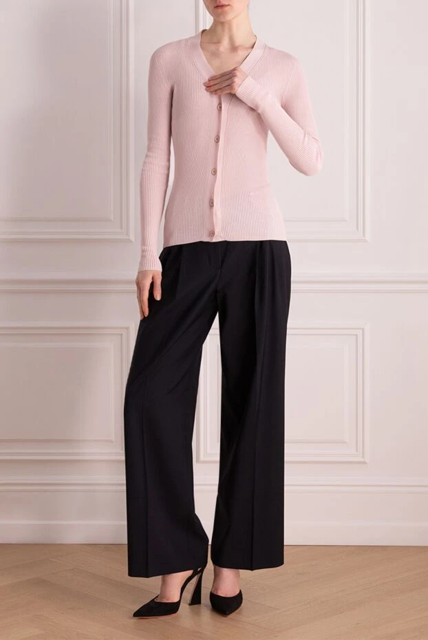 Peserico тікелей силуэтті жүннен жасалған классикалық шалбар
 176671 - фото 2