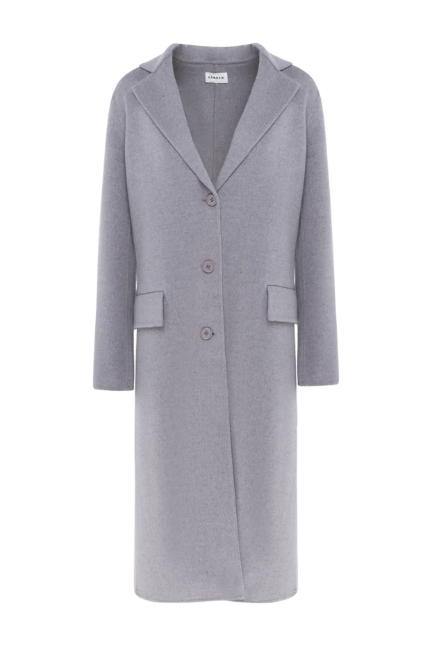 P.A.R.O.S.H. woman women's gray wool and cashmere coat купить с ценами и фото 176732 - photo 1