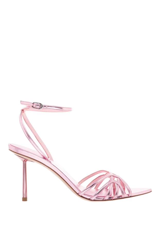 Le Silla woman women's pink genuine leather sandals купить с ценами и фото 176733 - photo 1