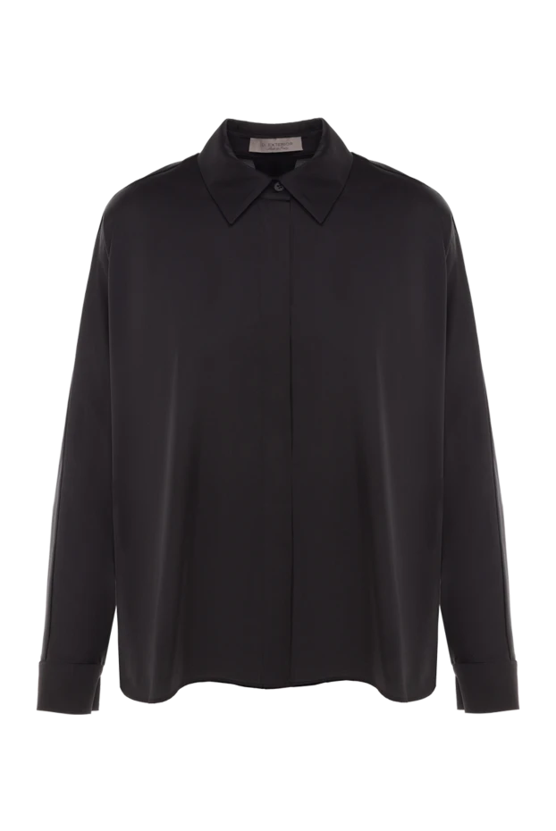 D.Exterior woman women's black polyester and elastane shirt купить с ценами и фото 176760 - photo 1