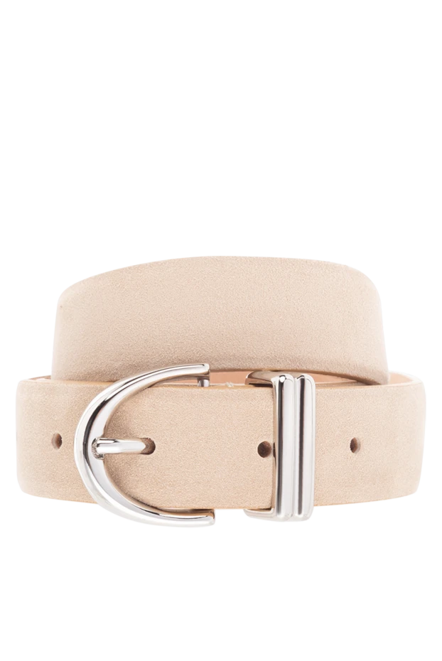 Khaite woman genuine leather belt for women, beige купить с ценами и фото 176797 - photo 1