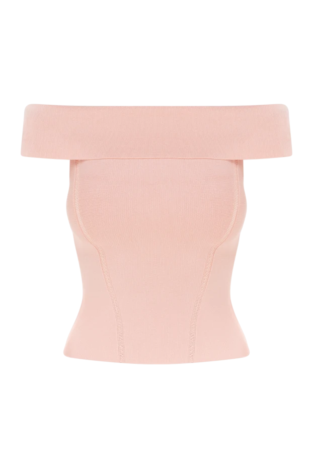 Топ женский розовый - фото 1