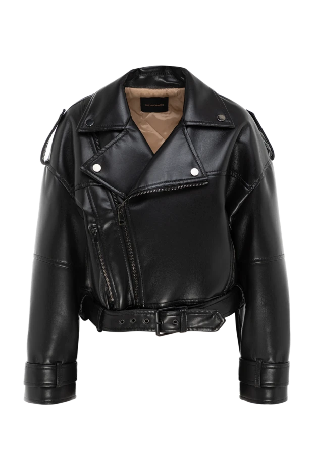 The Andamane woman women's black genuine leather jacket купить с ценами и фото 176823 - photo 1