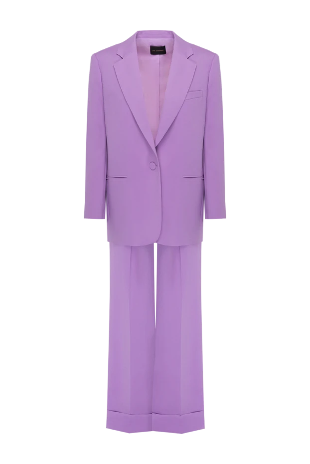 The Andamane woman women's purple suit with polyester trousers купить с ценами и фото 176851 - photo 1