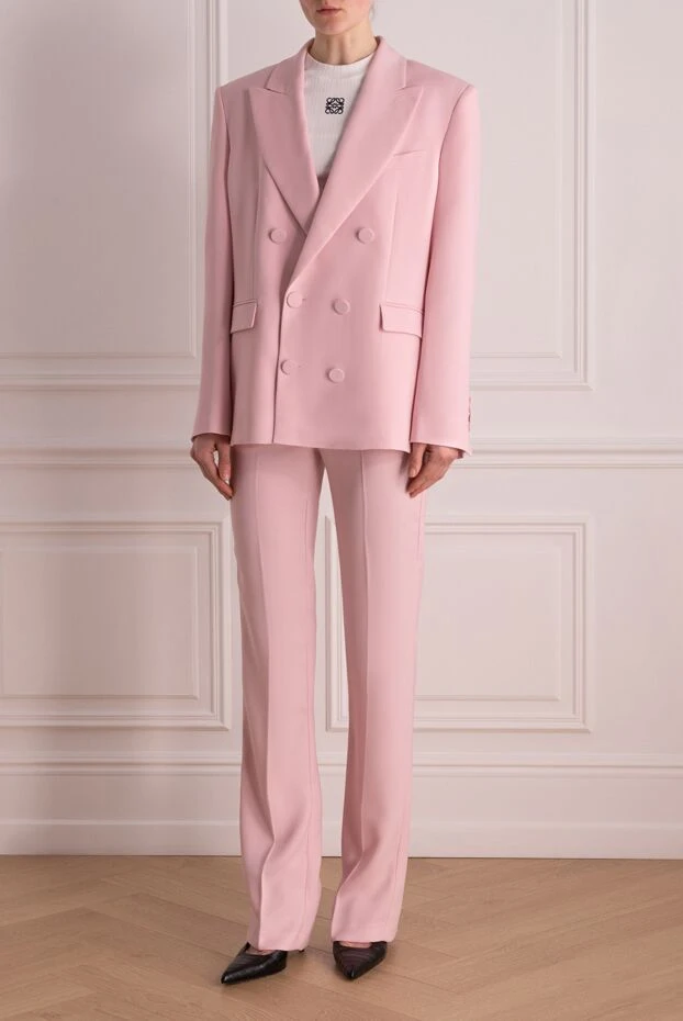 The Andamane woman women's pink suit with polyester trousers купить с ценами и фото 176852 - photo 2