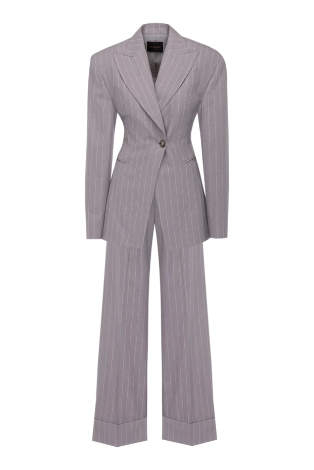 The Andamane woman women's gray suit with polyester and viscose trousers купить с ценами и фото 176855 - photo 1