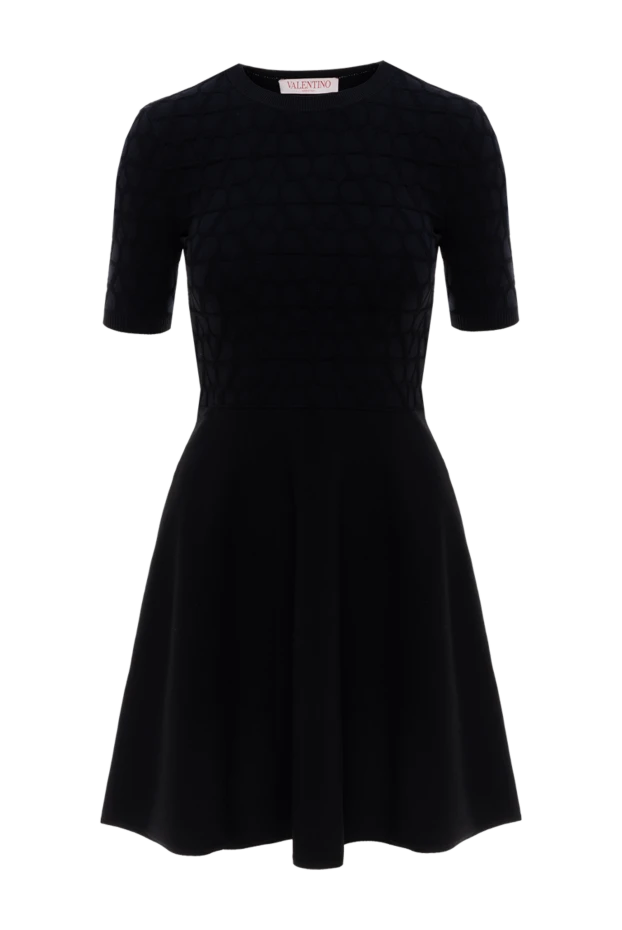 Valentino woman women's black dress купить с ценами и фото 176970 - photo 1