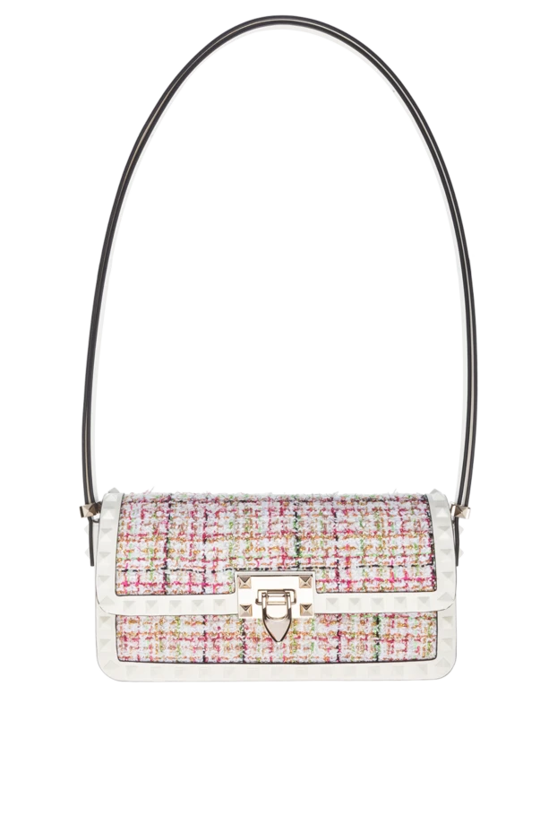 Valentino woman women's leather bag white купить с ценами и фото 176973 - photo 1