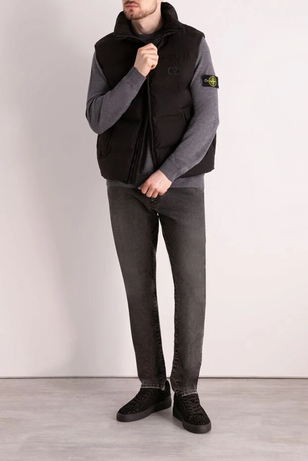 Valentino man men's vest black купить с ценами и фото 176989 - photo 2