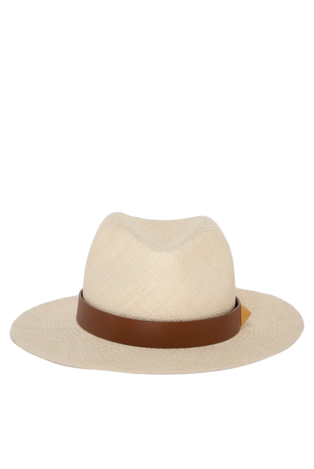 Valentino woman women's yellow straw hat купить с ценами и фото 177029 - photo 1