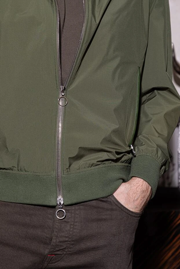 Seraphin куртка из нейлона мужская зеленая 177069 - фото 3