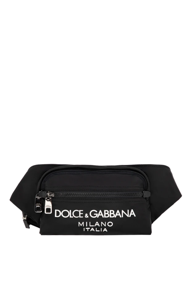 Dolce & Gabbana man belt bag men's black купить с ценами и фото 177112 - photo 1