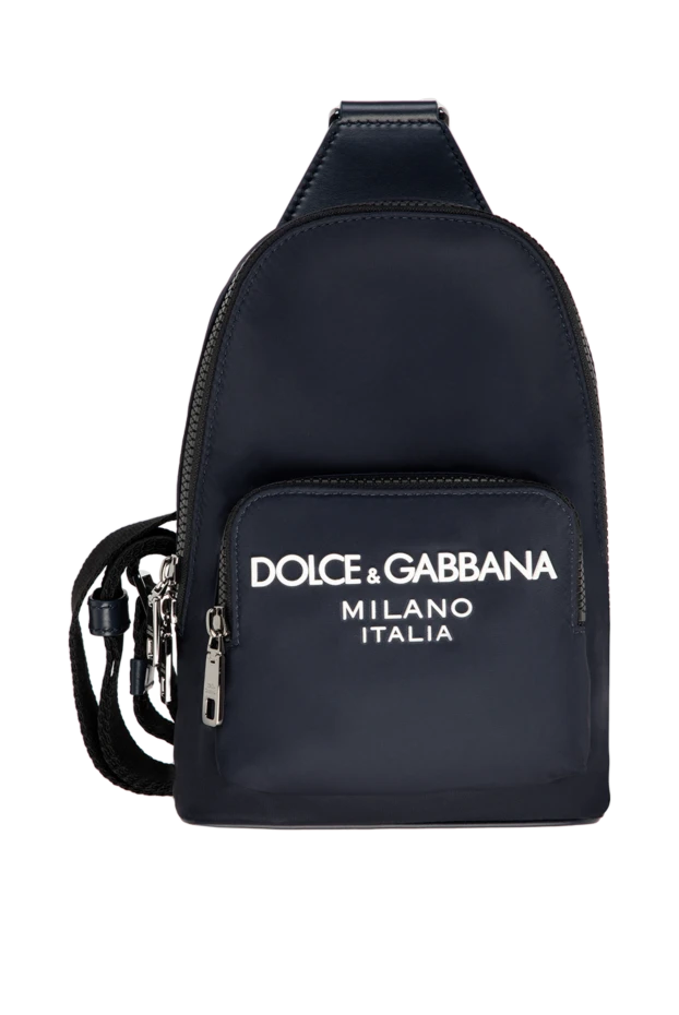 Dolce & Gabbana man men's shoulder bag blue купить с ценами и фото 177113 - photo 1