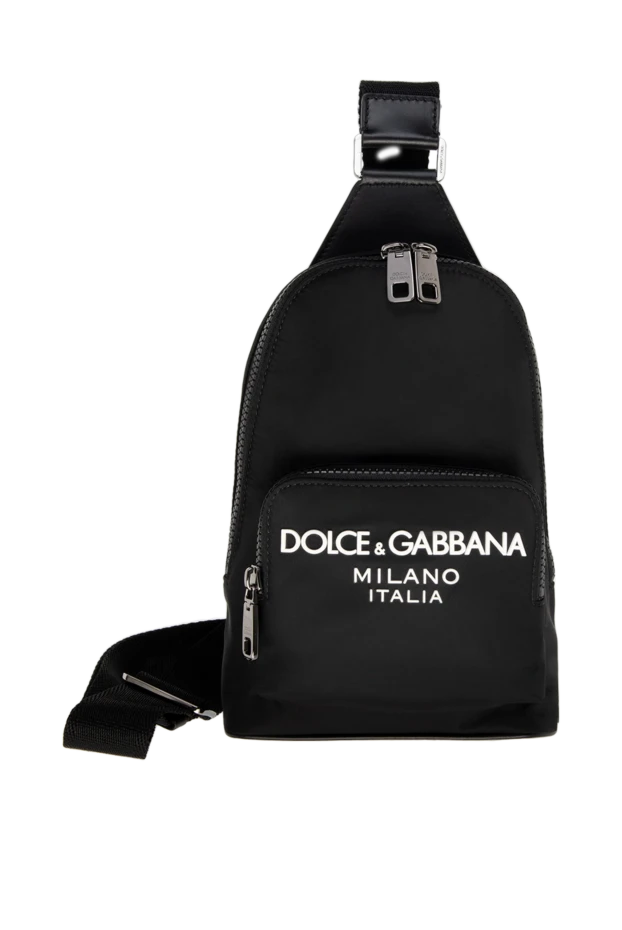 Dolce & Gabbana man men's black shoulder bag купить с ценами и фото 177114 - photo 1