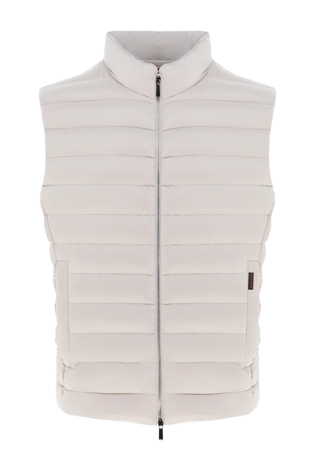 Moorer man beige men's polyester vest купить с ценами и фото 177153 - photo 1