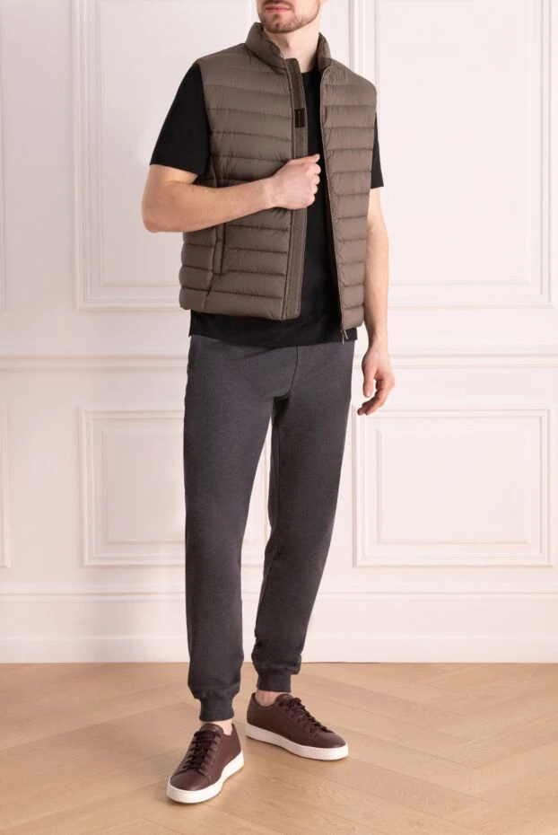 Moorer man men's polyester vest green купить с ценами и фото 177157 - photo 2