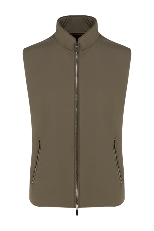 Moorer man men's polyester vest green купить с ценами и фото 177161 - photo 1